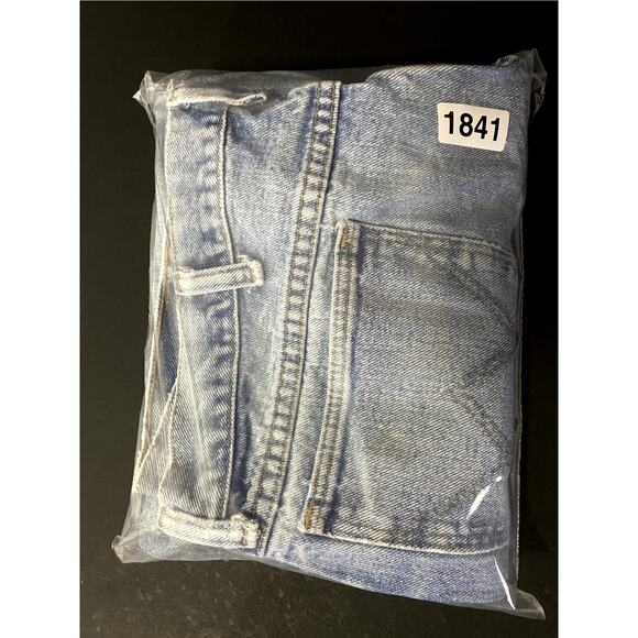 Vtg Wrangler Rugged Jeans Men Size 36X27 Blue Distressed Relaxed Straight Work - Picture 13 of 13